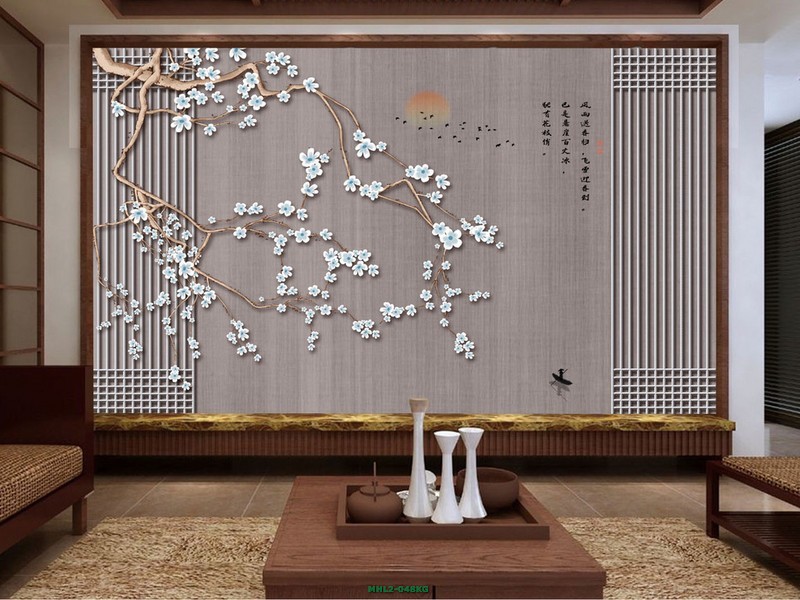 Cành hoa mộc lan MHL2-048KG